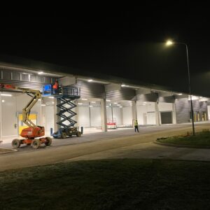 Construction of a mixed function Hall, for waste storing and offices in Blaj, Alba county