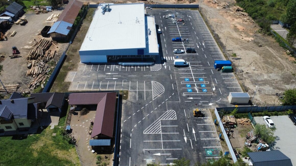Supermarket Patarlagele, jud. Buzau
