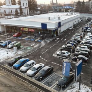 Supermarket in Campina, Prahova county