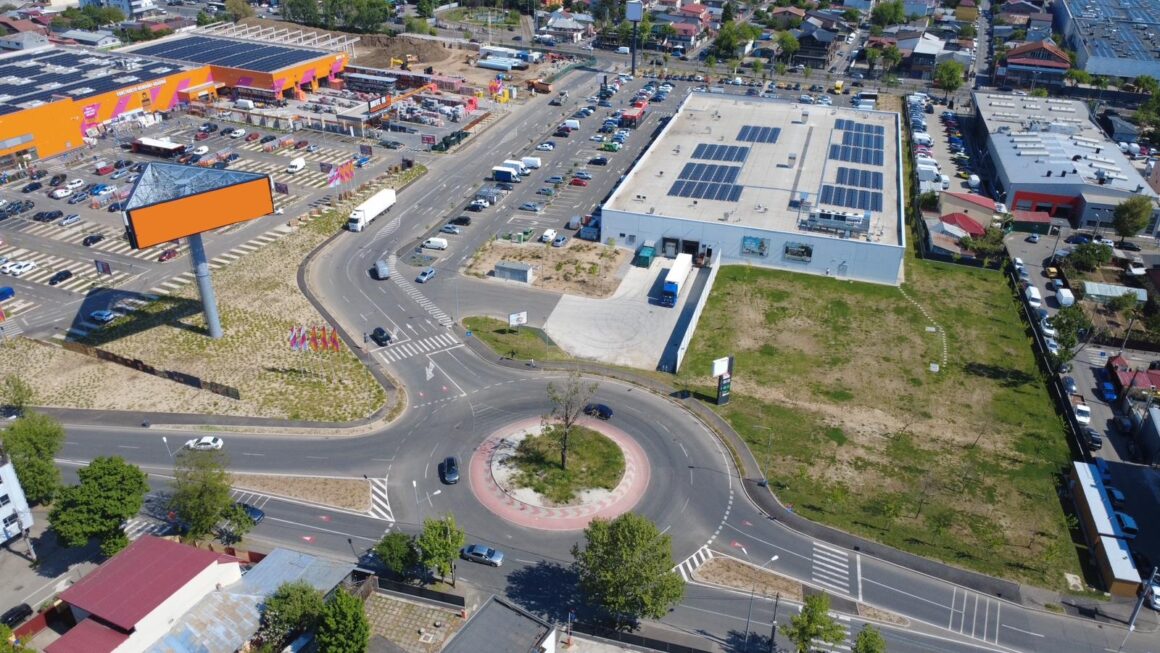 Drum de legatura si sens giratoriu Hypermarket Sector 2, Bucuresti
