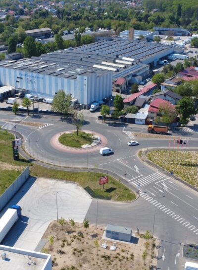 Drum de legatura si sens giratoriu Hypermarket Sector 2, Bucuresti